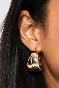 Boucles d'oreilles à double anneau