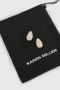 Boucles D'oreilles Goutte D'eau En Strass