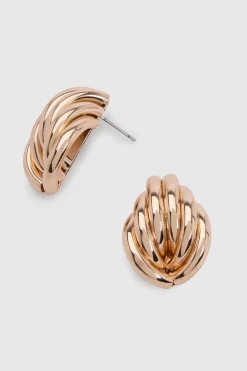Boucles D'oreilles Goutte Entrelacées