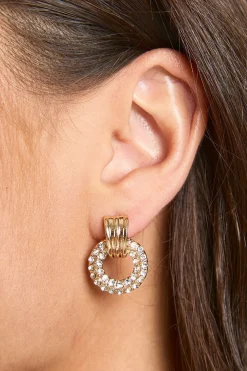 Boucles d'oreilles heurtoir ornées
