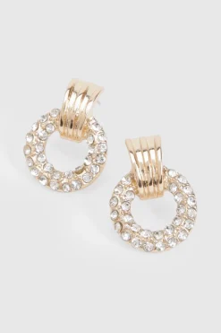 Boucles d'oreilles heurtoir ornées