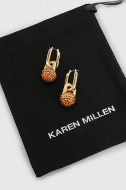 Boucles d'Oreilles Pendantes Diamanté