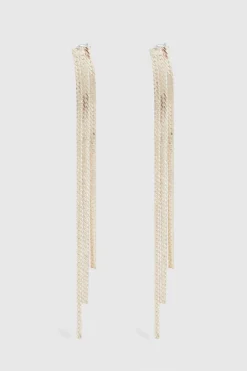 Boucles d'oreilles pendantes à chaîne