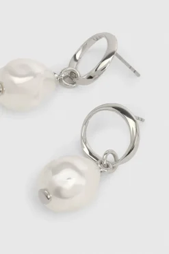 Boucles d'Oreilles Perles Modernes