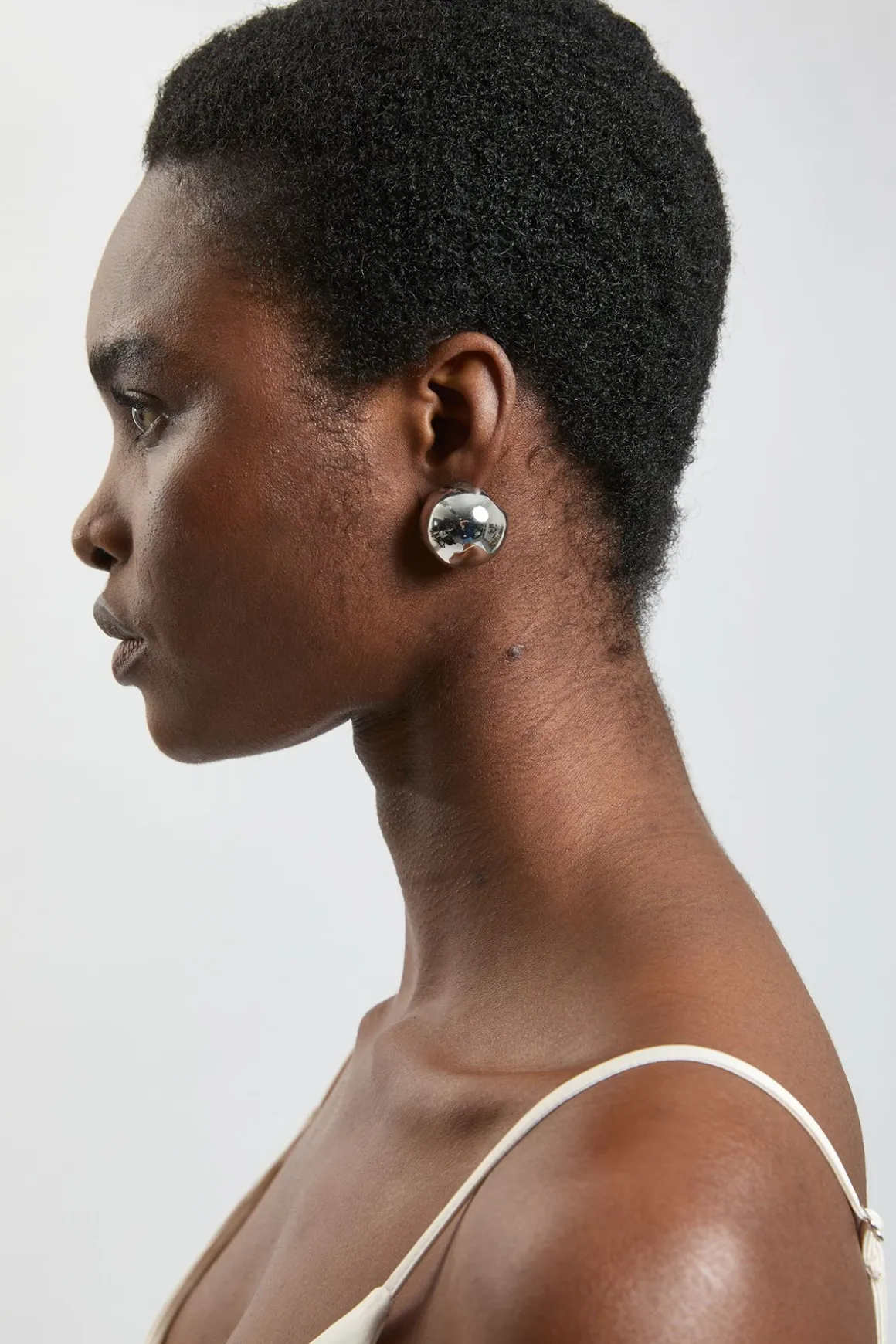 Boucles D'oreilles Synthétiqueces Sphère Audacieuses