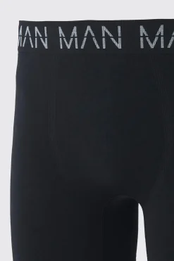Boxer long sans couture 7 pouces pour homme, pack de 3