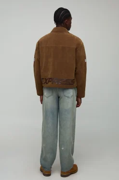 boohooMAN Boxy Fit Synthétique Homme Varsity Bomber Jacket<Homme Manteaux Et Vestes