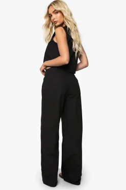 boohoo Boxy Poplin Ensemble Coordonné Structuré<Femme Ensembles