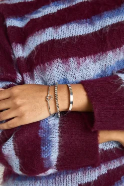 boohoo Bracelet bangle à nœud 3 pièces< Bracelets
