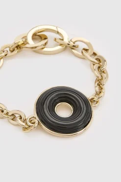 Bracelet Chaîne À Anneau En Résine