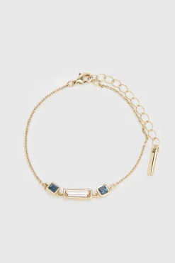 Bracelet À Cristaux Baguette