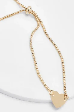 boohoo Bracelet à Détail Cœur à Fermoir< Bracelets