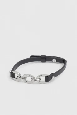 Bracelet En Cuir À Maillons