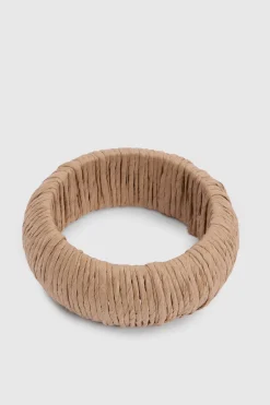 Bracelet Jonc En Rotin