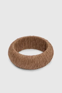 Bracelet Jonc En Rotin