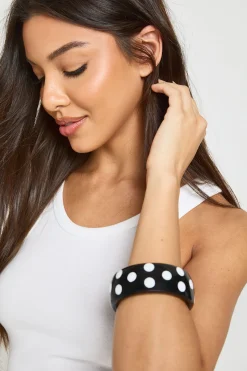 boohoo Bracelet Jonc À Pois< Pois|Bracelets