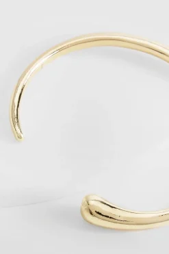 boohoo Bracelet manchette en or< Bracelets