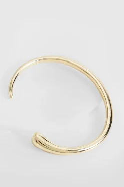 boohoo Bracelet manchette en or< Bracelets