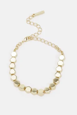 Bracelet Mosaïque Plaqué Or 14 Carats