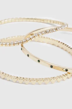Bracelet orné 3 pièces