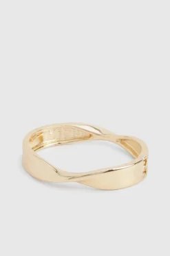 Bracelet torsadé à charnière