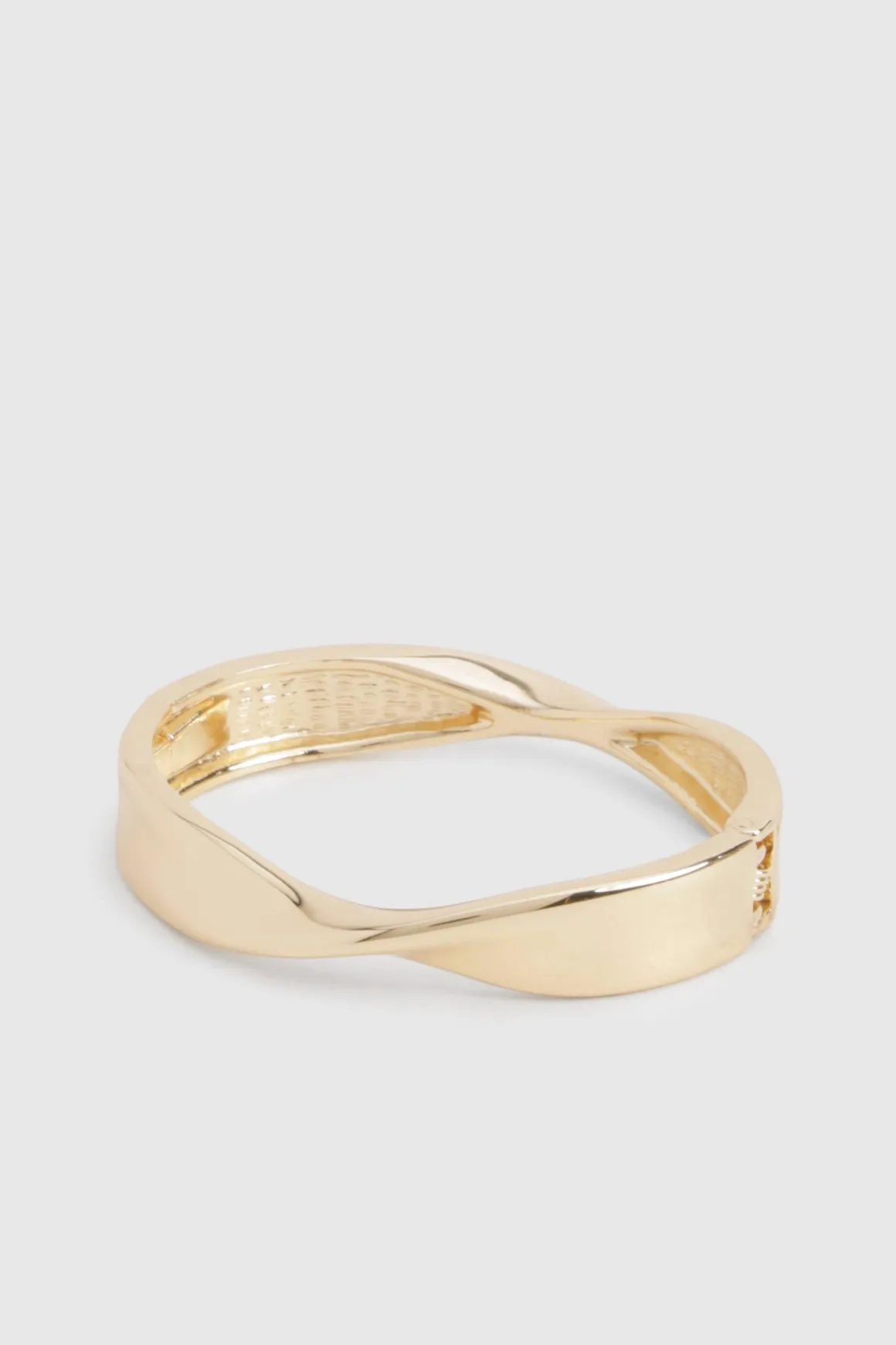 Bracelet torsadé à charnière