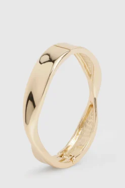 Bracelet torsadé à charnière