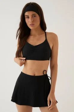 Brassière De Sport Dsgn Studio Sculptante À Fronces Devant Et Dos En T