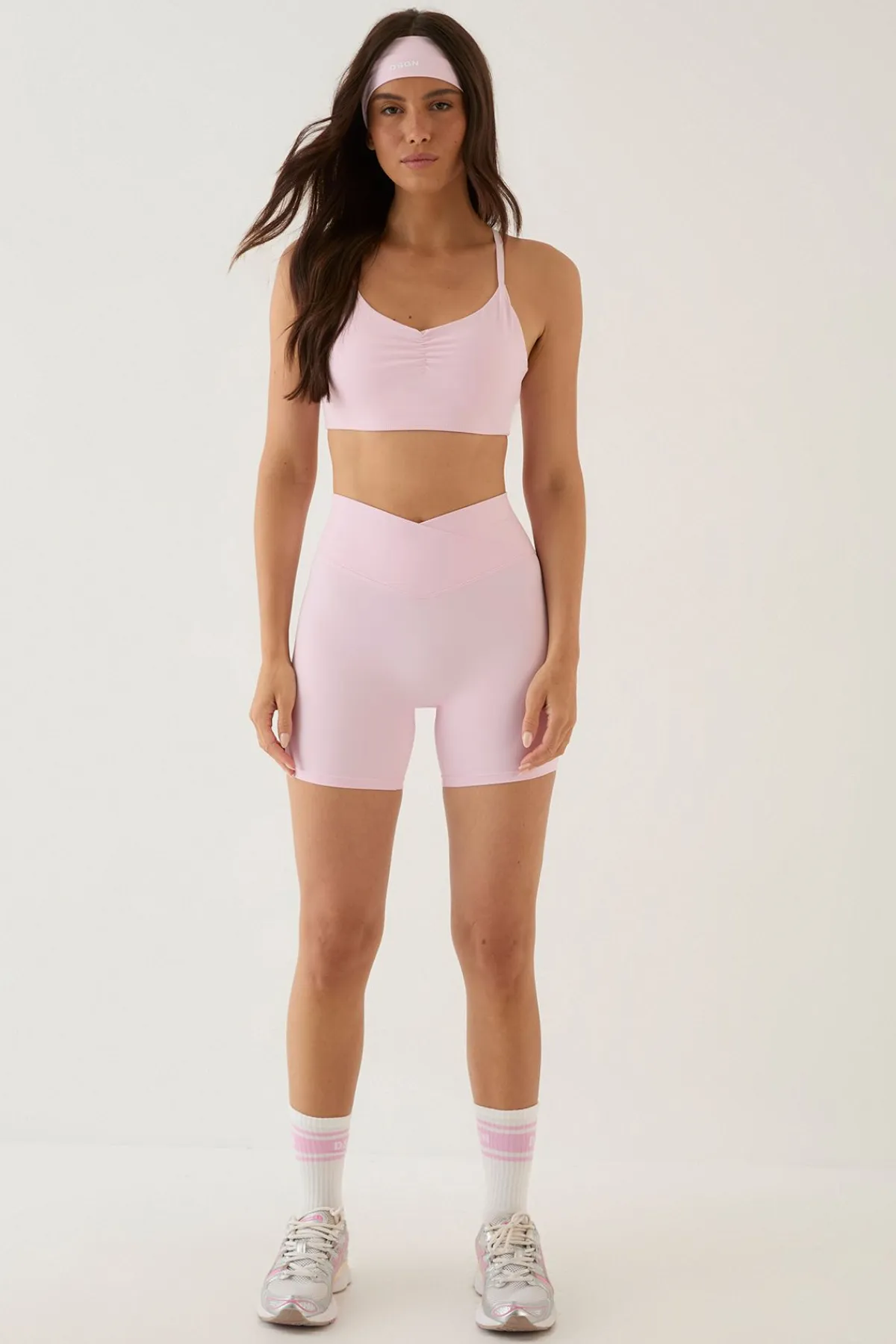 DSGN Studio Brassière De Sport Sculpt À Fronces Frontales Et Dos En T<Femme Vêtements De Sport|Dsgn Studio
