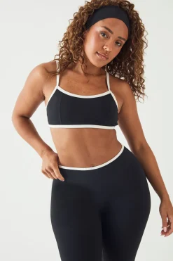 Brassière De Sport Mini Sculptante À Détails Contrastés Dsgn Studio