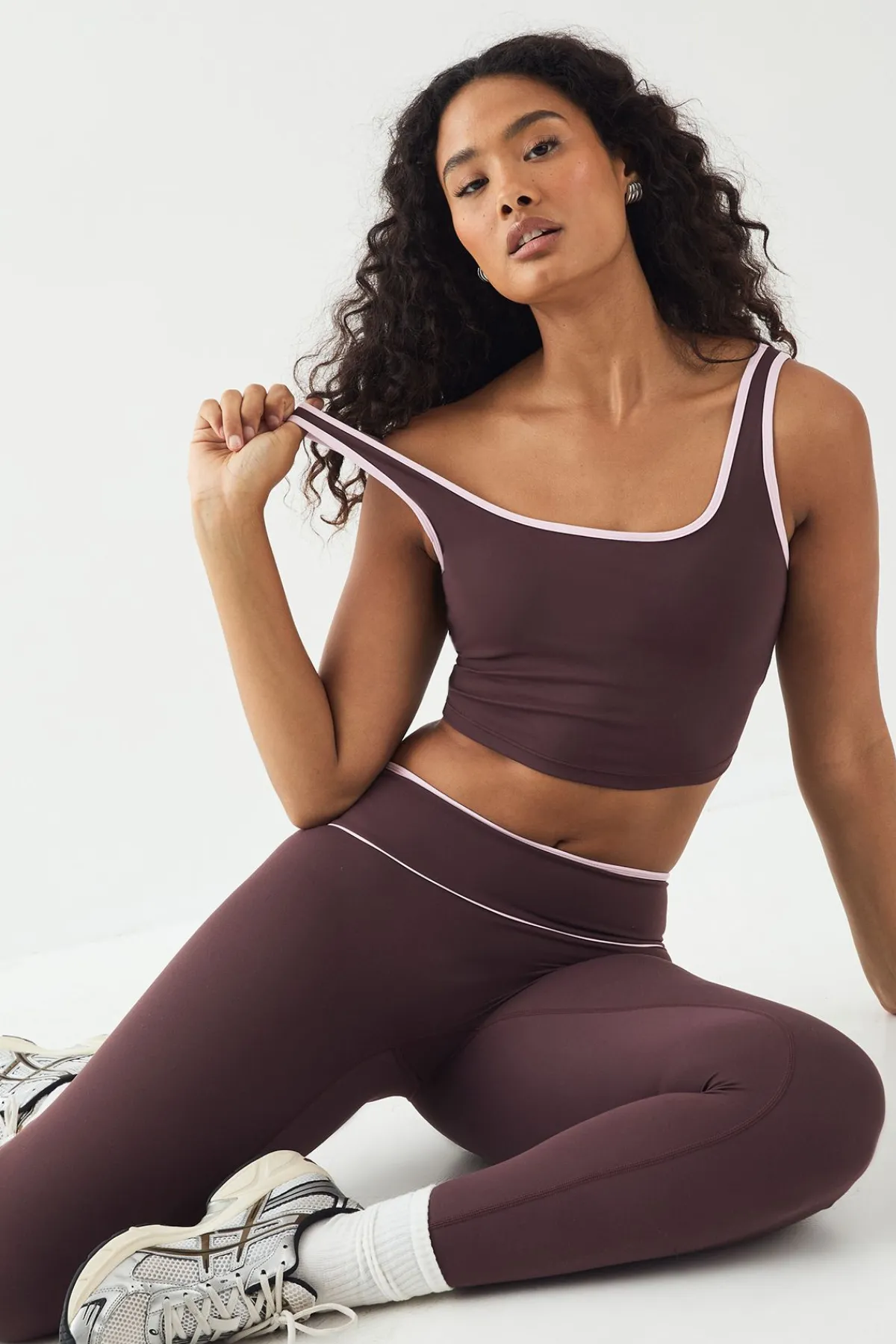 DSGN Studio Brassière de Sport Rembourrée Sports Ultra Sculpt à Passepoil Contrastant<Femme Vêtements De Sport|Dsgn Studio