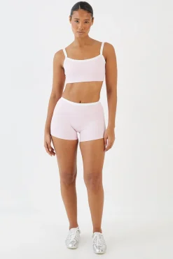 DSGN Studio Brassière De Sport Sculptante À Pois Superposés<Femme Pois|Vêtements De Sport