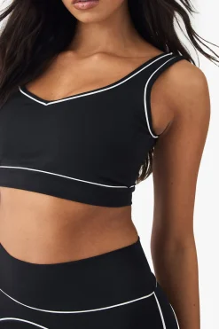 Brassière De Sport Sculptante Ultra Avec Passepoil Contrastant Dsgn Studio