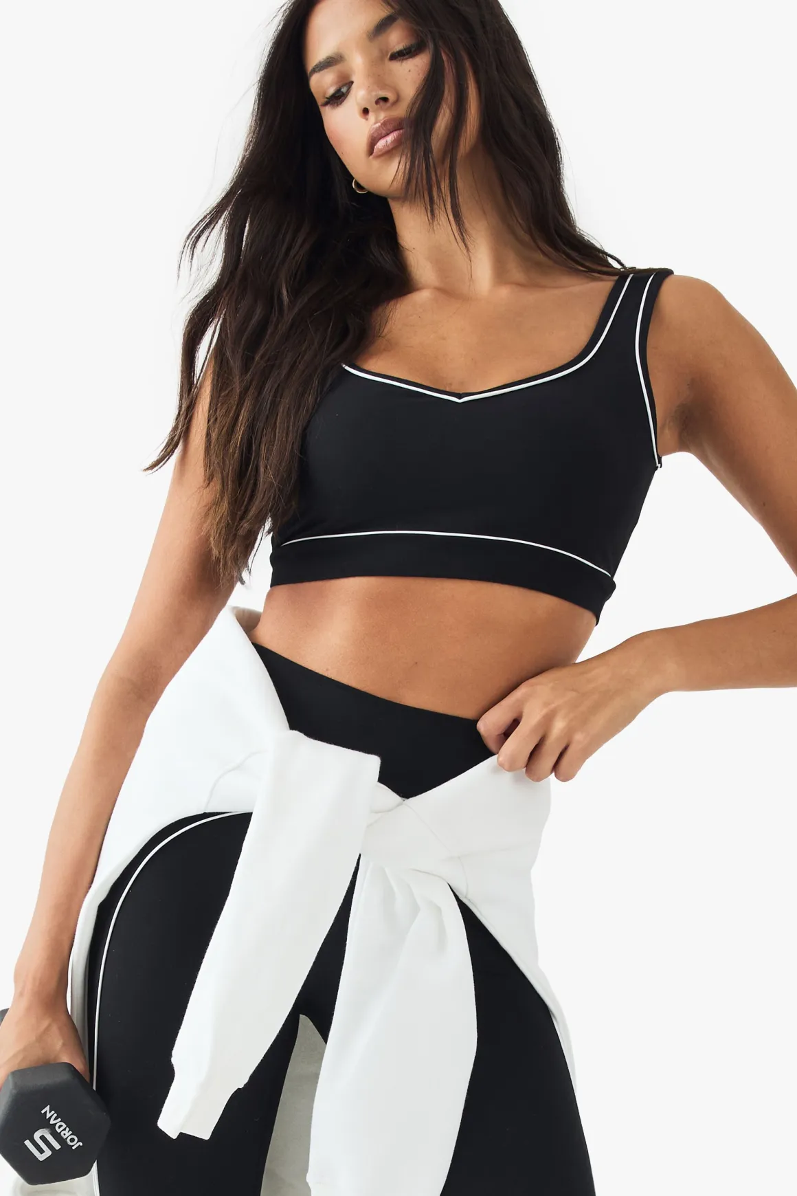 Brassière De Sport Sculptante Ultra Avec Passepoil Contrastant Dsgn Studio