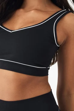 Brassière De Sport Sculptante Ultra Avec Passepoil Contrastant Dsgn Studio