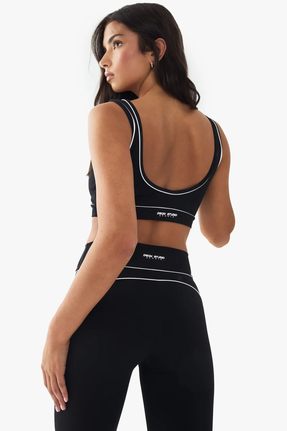Brassière De Sport Sculptante Ultra Avec Passepoil Contrastant Dsgn Studio