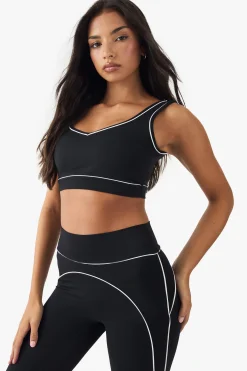 Brassière De Sport Sculptante Ultra Avec Passepoil Contrastant Dsgn Studio