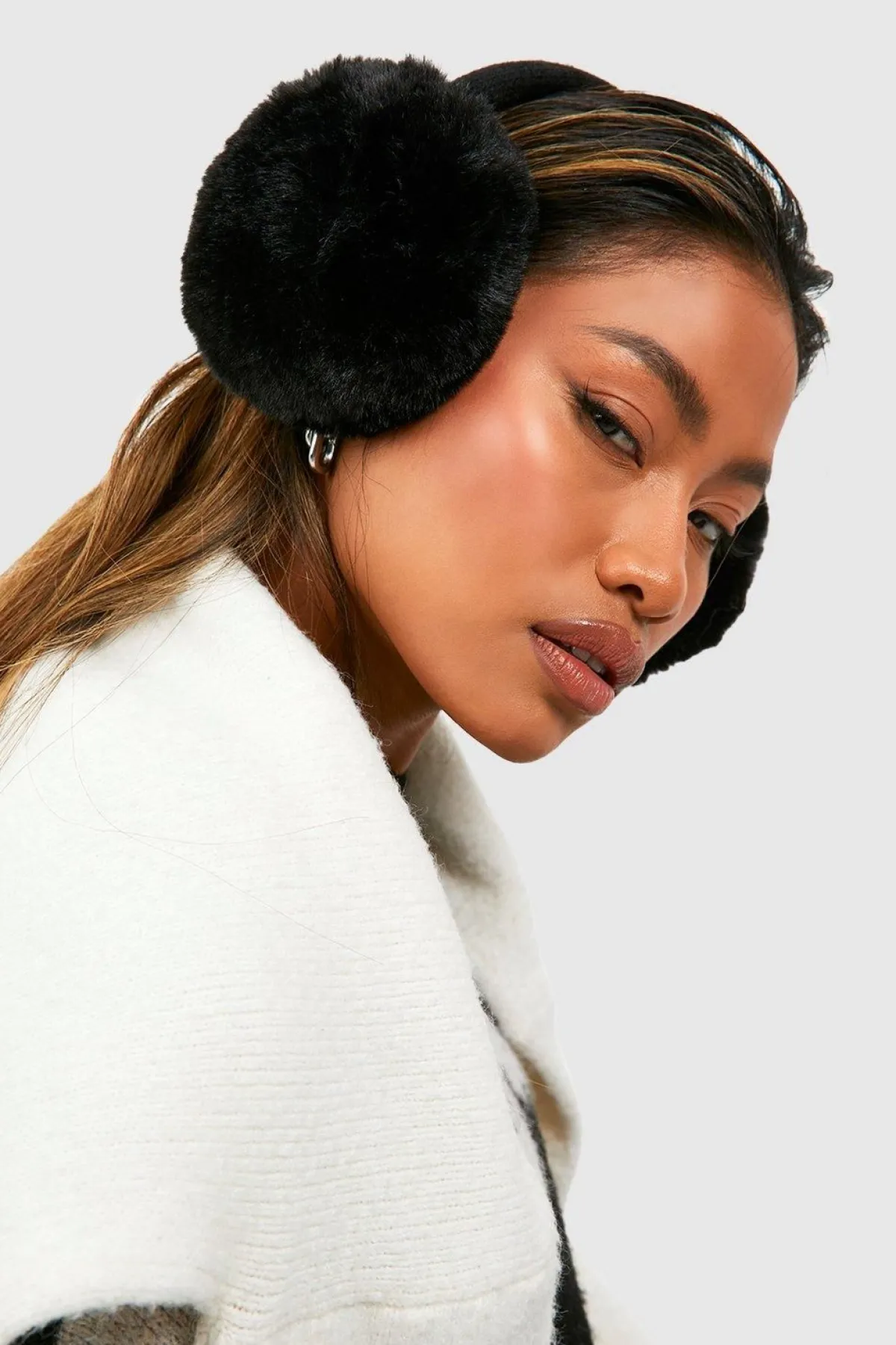 boohoo Cache-oreilles duveteux< Chapeaux