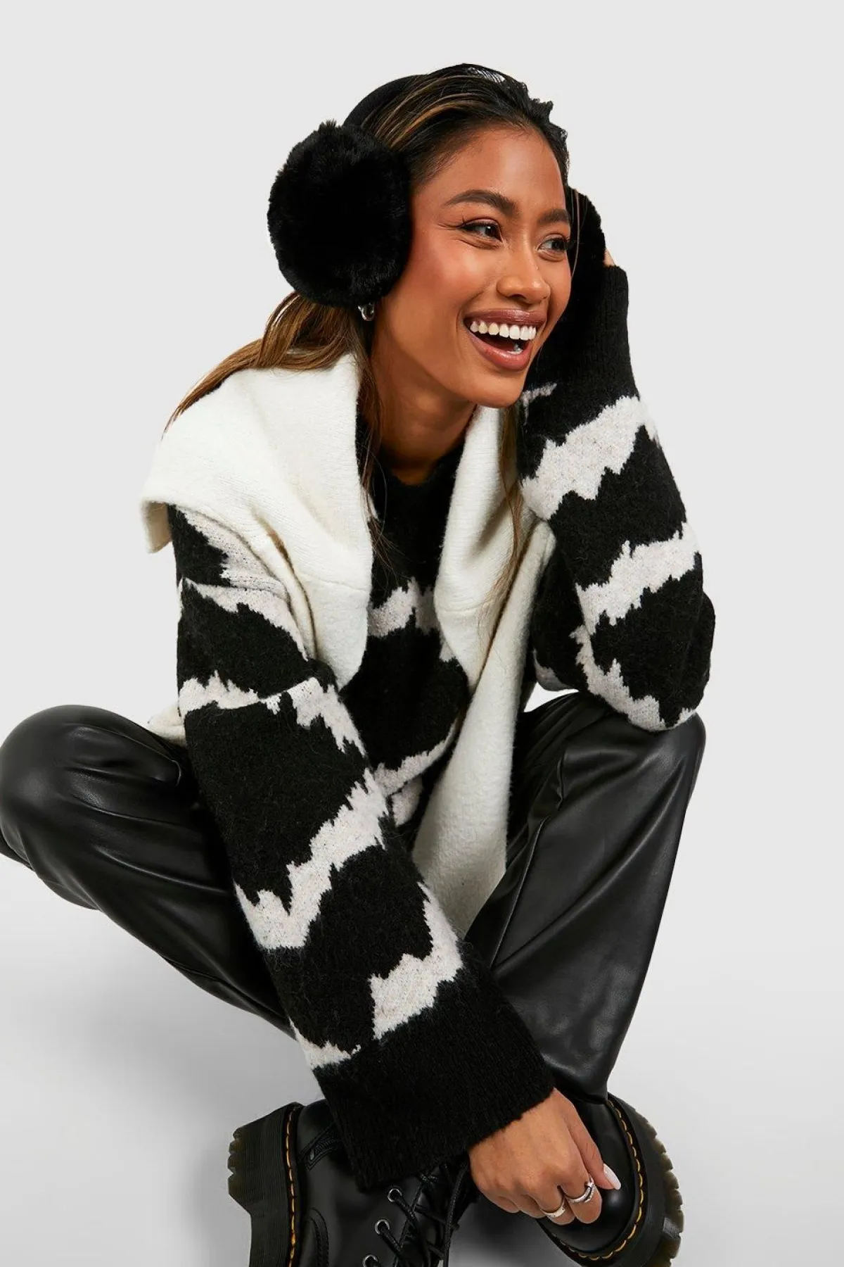 boohoo Cache-oreilles duveteux< Chapeaux