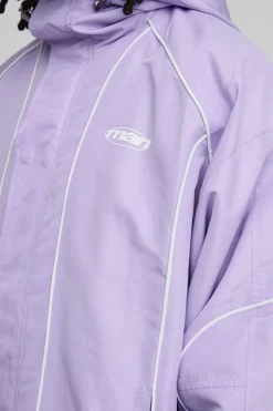 Cagoule À Casynthétiqueche Coupe Regular Avec Passepoil