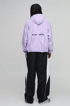 Cagoule À Casynthétiqueche Coupe Regular Avec Passepoil