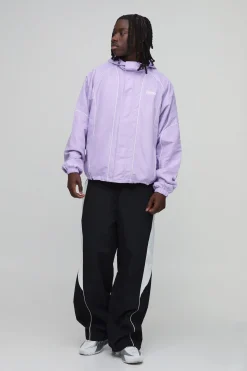 Cagoule À Casynthétiqueche Coupe Regular Avec Passepoil