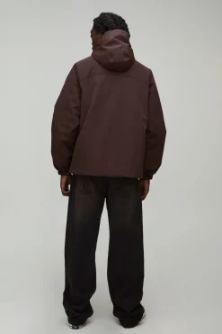 Cagoule À Casynthétiqueche En Nylon Froissé Coupe Regular