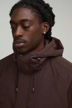 Cagoule À Casynthétiqueche En Nylon Froissé Coupe Regular