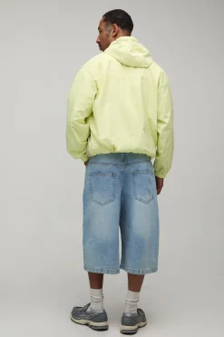 Cagoule Coupe Regular En Ripstop À Panneaux Contrastés