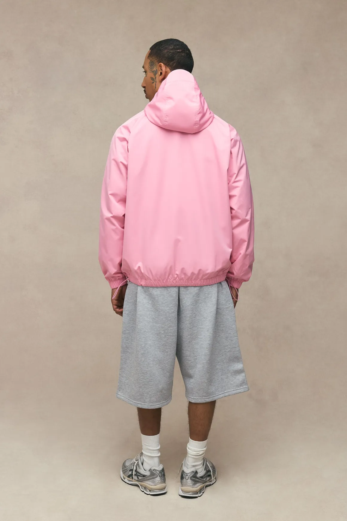 Cagoule Homme Coupe Regular Avec Logo