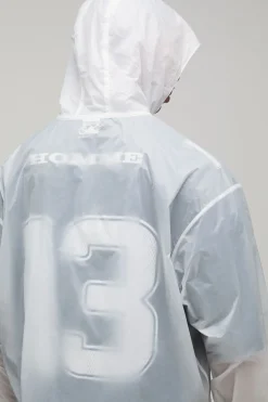 Cagoule Sportive Translucide En Ripstop Coupe Ample Oversize