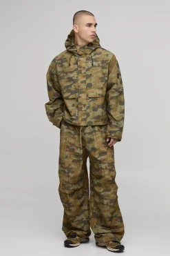 Cagoule Sport Oversize Ample Camouflage Ripstop