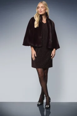 Wallis Cape Courte en synthétique Petite Taille<Femme Vestes & Manteaux