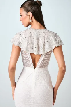 Coast Cape de Mariée Ornée de Gemmes<Femme Vestes & Manteaux|Manteaux Et Vestes